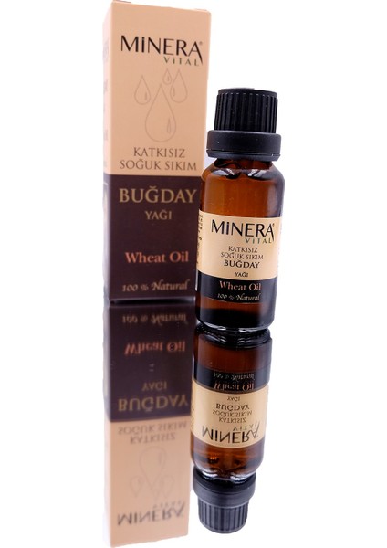 Buğday Yağı 20 ml Katkısız Içilebilir & Sürülebilir