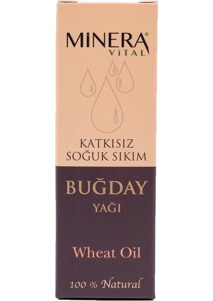 Buğday Yağı 20 ml Katkısız Içilebilir & Sürülebilir