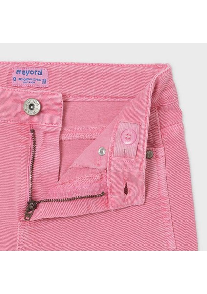 Kız Çocuk Pemde Denim Bermuda 6266