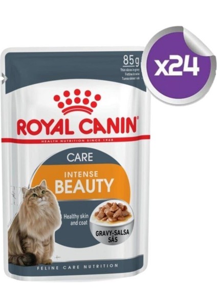 Intense Beauty Yetişkin Kedi Konservesi 85GR 24 Adet