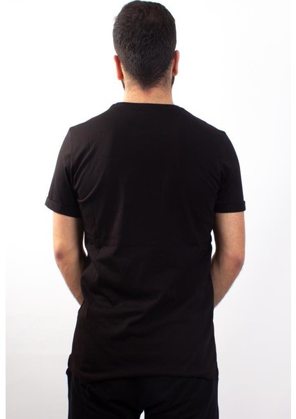 TwisterJeans 1828 Siyah Bisiklet Yaka Erkek T-Shirt fırsatları