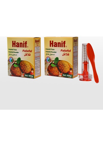 Hanif Falafel Karışımı 2 x 400 gr + Kalıp