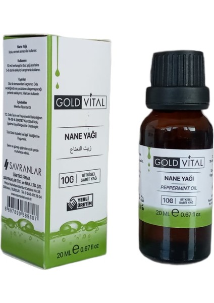 Nane Yağı 20 ml