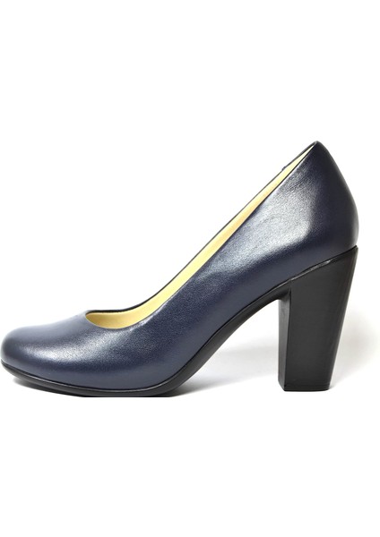 Dr. Comfort Sky2 Soft Deri Lacivert Topuklu Kadın Hostes Ayakkabı fiyatları