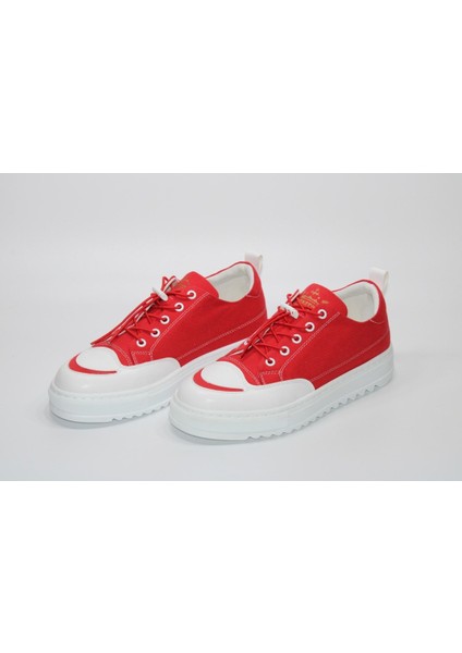 Kalın Hafif Taban Ayarlı Lastik Bağcıklı Günlük Sneakers fiyatları