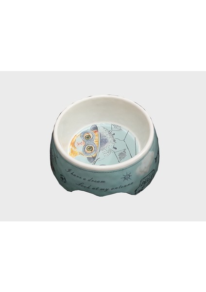 Kedi Köpek Melamin Mama Kabı BO-3153 700 ml Yeşil