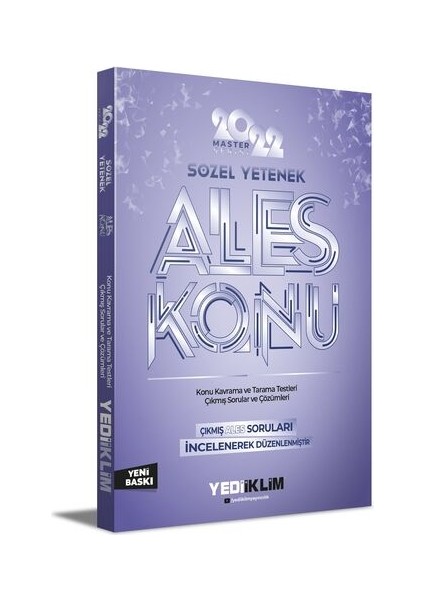 ALES 2022 Master Serisi Sözel Yetenek Konu Anlatımı