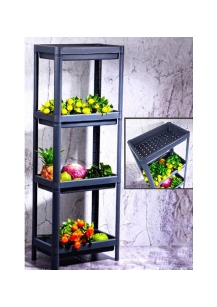 Shelf Unit 4 Katlı Raf Ünitesi