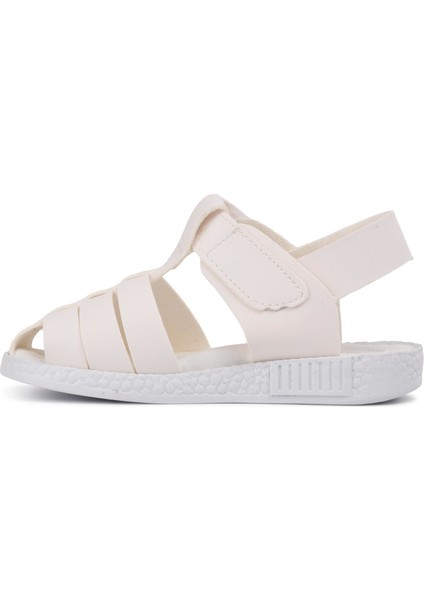 210111 Beyaz Comfort Erkek Çocuk Sandalet