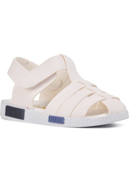 210111 Beyaz Comfort Erkek Çocuk Sandalet