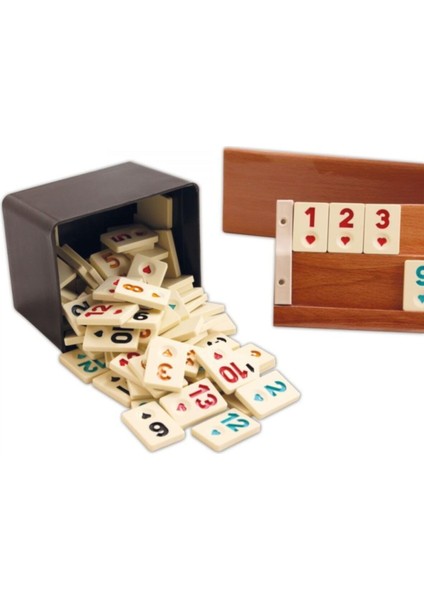 Flash Ağaç Okey Takımı Antibakteriyel Melamin Taşlarla 43 cm 2 Parça fiyatları