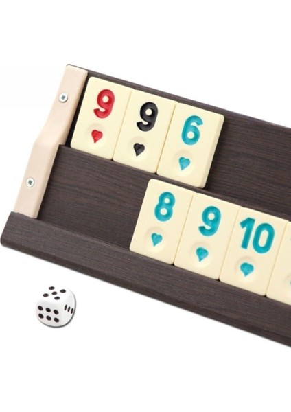 Gold Ahşap Okey Takımı 43 cm Uzunlukta 2,75 kg Ağırlığında Eğlenceli Oyun Seti modelleri