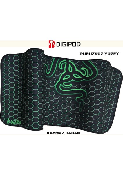 Dikişli Kaydırmaz Taban Speed Mouse Pad
