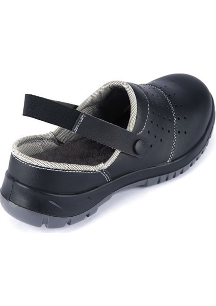 210-03 S1 Siyah Microfiber Jeriko Taban İş Güvenlik Ayakkabısı