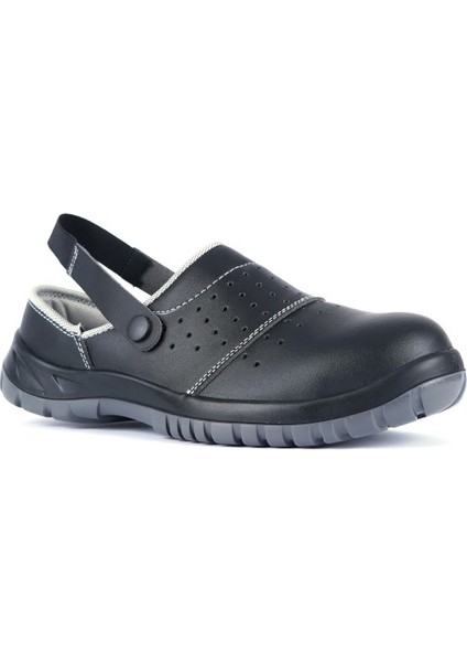 210-03 S1 Siyah Microfiber Jeriko Taban İş Güvenlik Ayakkabısı