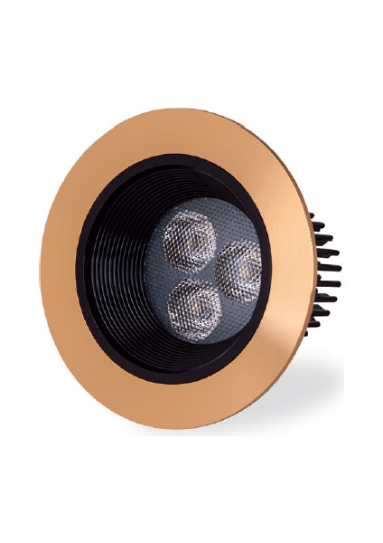 3X1W 6500K 255LM Sıva Altı LED Armatür-Beyaz Işık