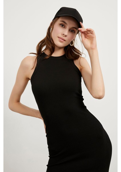 Kaşkorse Halter Yaka Elbise modelleri