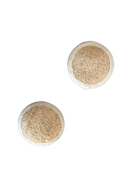 Yüz Için Doğal Kabak Lifi Peeling Lifi 2 Adet Bora Kabak Lif