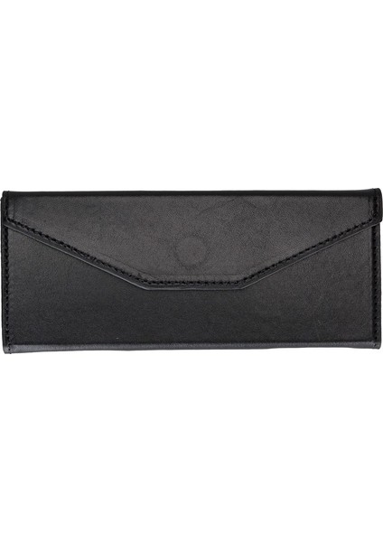 Deri Gözlük Kılıfı Rst1 Siyah fırsatları