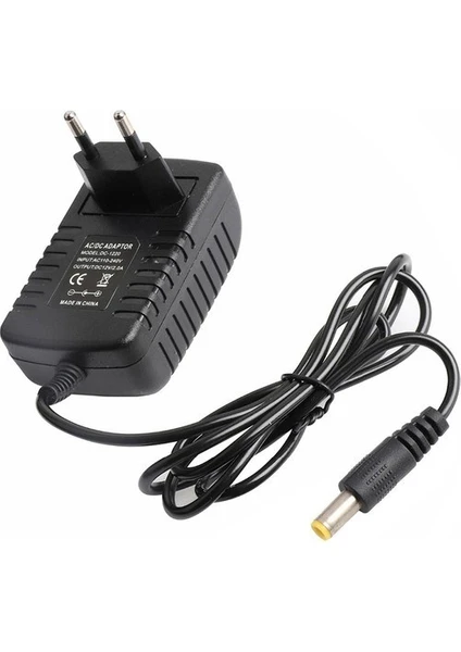 Adaptör 15V 1A Ac/dc Adaptör 15V Ac Adaptör Standart Uç 15 Volt Şarj Adaptörü  Moon