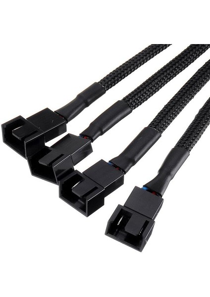 4 Pin Fan Çoklayıcı Kablosu 4P Dişi 3X3 Pin Erkek+1X4 Pin Erkek fırsatları