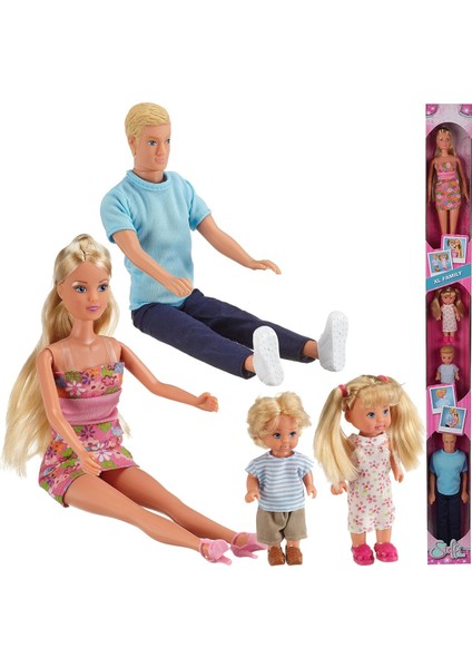 105738565 Aile Bebe Xl Family Box 24-Dp steffi, Kevin, Evi And Timmy Nin Büyük