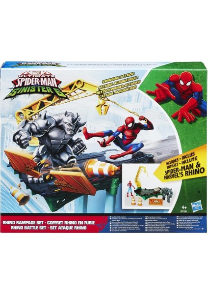 B7199 Spiderman Web City Oyun Seti /spider-Man +4 Yaş