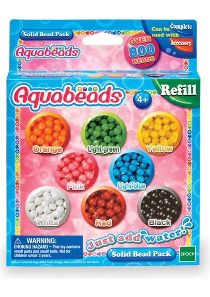 Adore Oyuncak 79168 Yedek Boncuk Seti /aqua Beads /+ 4 Yaş