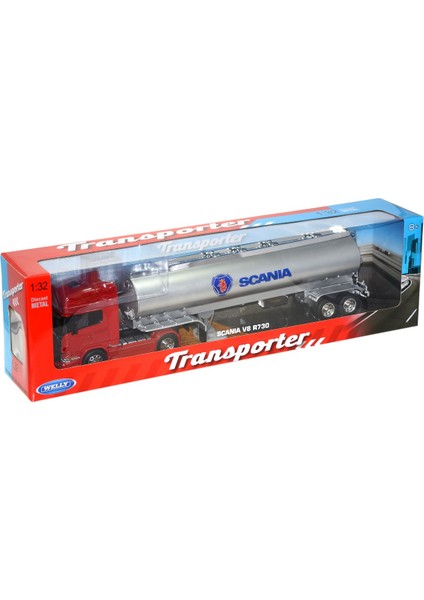 32672 Welly 1:32 Die Cast Scanıa V8 R730