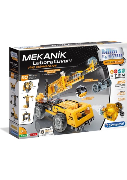 64440 M.l Vinç Ekipmanları -Mekanik Laboratuarı /bilimveoyun +8 Yaş