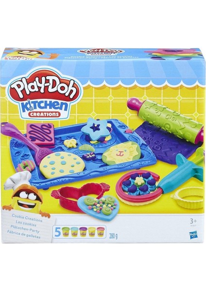 B0307 Pd-Kurabiye Seti /play-Doh Yaratıcı Mutfağım +3 Yaş