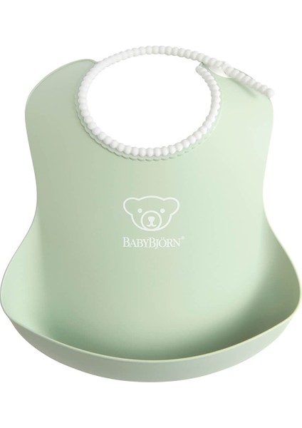 Babybjörn 2´li Yumuşak Plastik Mama Önlüğü Powder Green / Blue