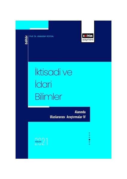 Iktisadi ve Idari Bilimler - Abdullah Soysal