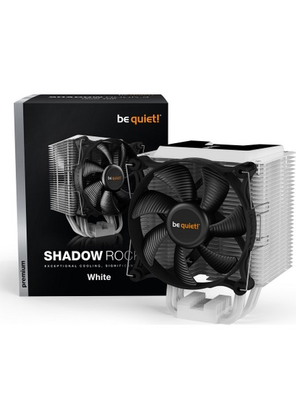 Be Quiet! Shadow Rock 3 Intel/amd Cpu Soğutucu Beyaz - BK005