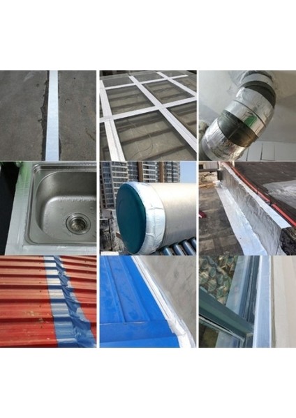 Alüminyum Izolasyon Tamir Çatlak Bandı 10 Metre Çamur Bant ( 10M * 5cm ) modelleri