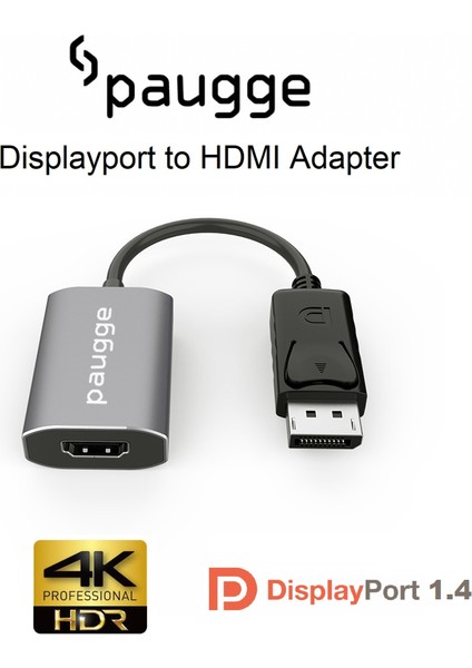 4K 60Hz Hdr Displayport To HDMI Aktif Adaptör fiyatları
