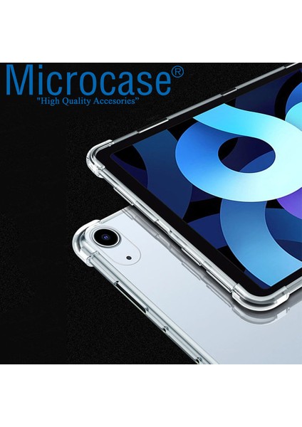 iPad Pro 12.9 2021 Anti Shock Series Silikon Tpu Soft Kılıf - Şeffaf