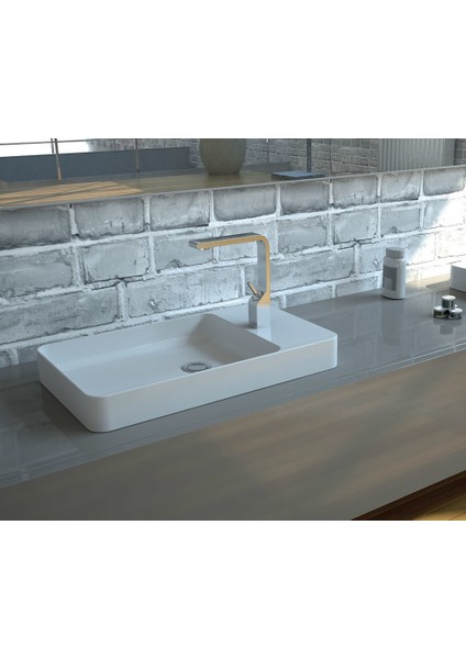 Banyo Award Tezgah Üstü Lavabo 48X48 Cm