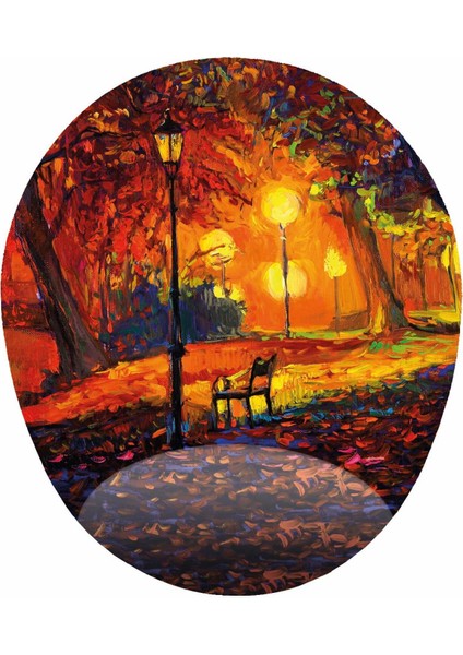 Orman Sokak Lambası ve Yalnız Bank - Bilek Destekli Tasarım M