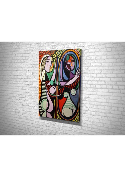 Pablo Picasso- Girl Before A Mirror Kanvas Tablo fiyatları