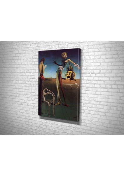 Salvador Dali-Woman With A Head Of Roseskanvas Tablo fiyatları