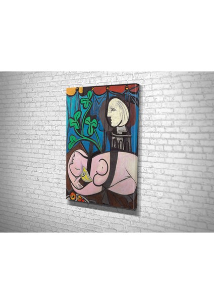 Pablo Picasso- Nude Green Leaves And Bust Kanvas Tablo fiyatları