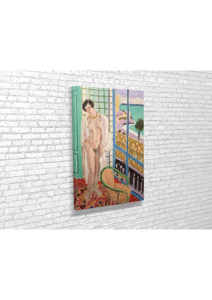 Henri Matisse- Nu A La Fenetre Kanvas Tablo