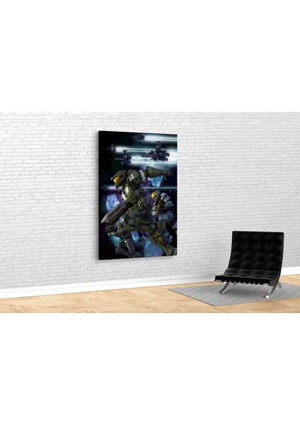 Halo Game Kanvas Tablo fiyatları