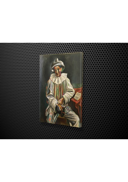 Pablo Picasso - Pierrot Kanvas Tablo