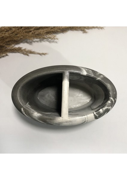 Beton Oval Diş Fırçalık (Iki Renk) modelleri