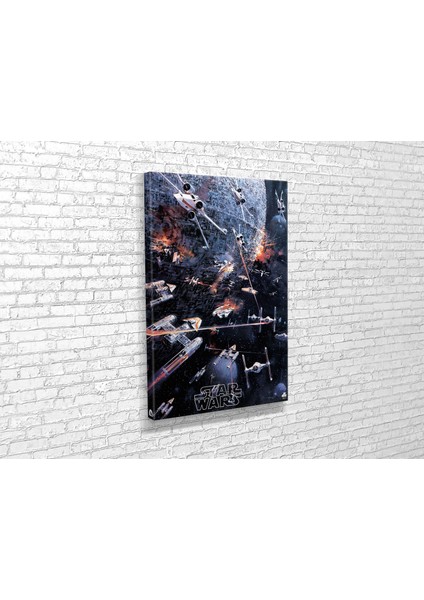 Star Wars Battle Of Yavin Kanvas Tablo modelleri