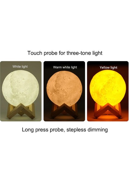3D Ay Işığı Standlı Dekoratif Lamba 880ML Oda Hava Nemlendirici Buhar Makinesi Koku Giderici modelleri