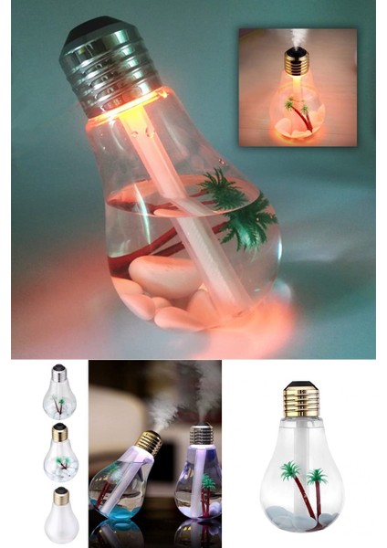 LED Işıklı Hava Nemlendirici Buhar Makinası