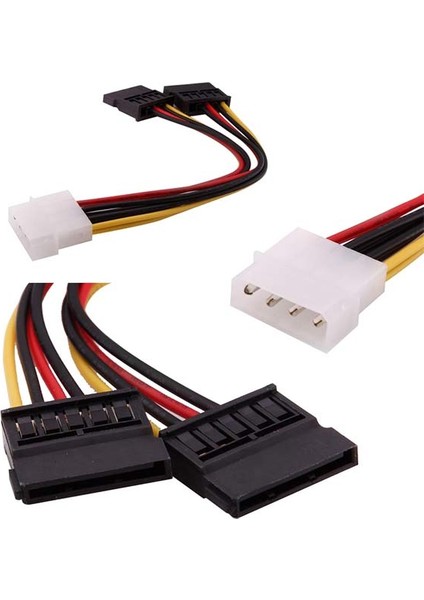 Powermaster Ikili Sata Power Kablo * S-Lınk SL-P516